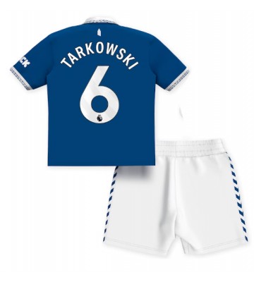 Maillot de foot Everton James Tarkowski #6 Domicile enfant 2023-24 Manches Courte (+ pantalon court)